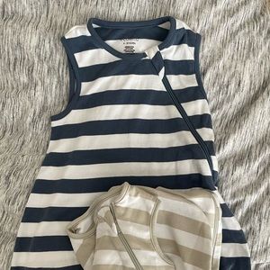 Woolino infant baby sleep sacks - zippered